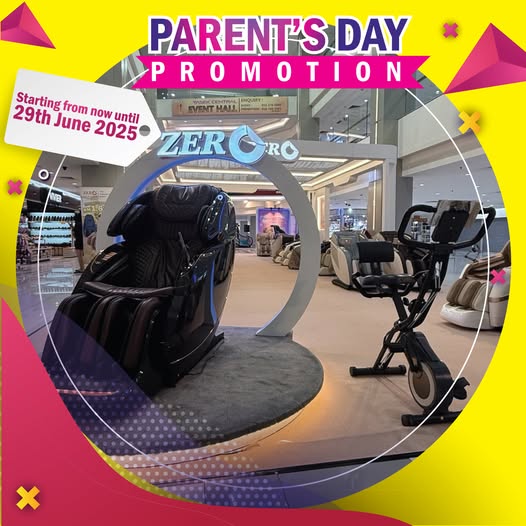 Zero Massage Chair Roadshow - 13 Until 29 June
